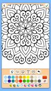 Trang màu Mandala screenshot 2