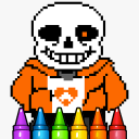 Sans Coloring Book