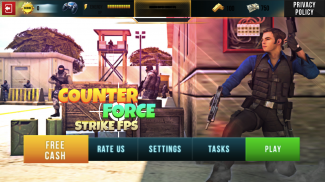 Counter Force Strike – FPS Encounter Shooting 3D screenshot 1