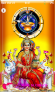 Lakshmi Diwali Theme Clock Lockscreen - LWP screenshot 2