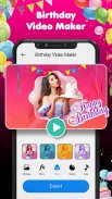 Birthday Video Maker with Song screenshot 4