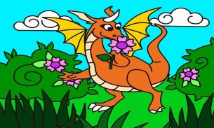 Desenho para Crianças - Dragão screenshot 0