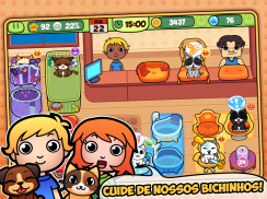 Meu Pet Shop Virtual - Cuide de Animais Fofos screenshot 4