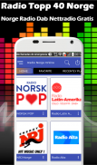 Radio Topp 40 Norge Radiostations Dab + Nettradio screenshot 11