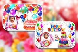 Birthday Photo Frames screenshot 1