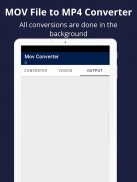 Mov To Mp4 Converter screenshot 4
