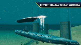 Вражеские воды : битва подводной лодки и корабля screenshot 6