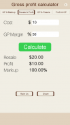 Gross Profit Calculator screenshot 3