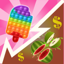 Fidget Trading 3D Evolution: Pop it & Fruit Slice