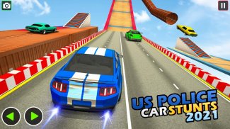 Crazy Car Stunt Racing Game 3D screenshot 4