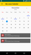 Surmac Leave Tracker screenshot 0