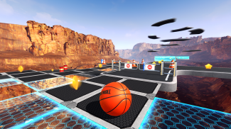 BasketRoll: Rolling Ball Game screenshot 4
