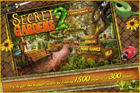 Secret Gardens 2 Hidden Object screenshot 0