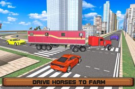 cavallo stunt camion trasport screenshot 1