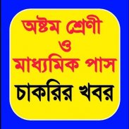 অষ্টম শ্রেণী ও মাধ্যমিক পাস জব screenshot 1