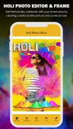 Happy Holi Video Maker 2024 screenshot 1