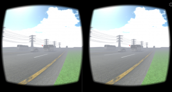 Cross the road 3D : both VR & Non-VR modes screenshot 1