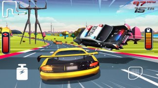 Run Race Racer 3d : Car Racing Games Cop Chase Fun screenshot 1