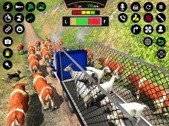 Farm Animal Truck Driver Game screenshot 0