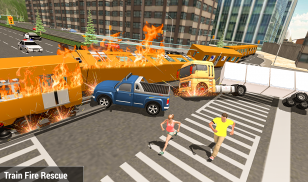 Train Fire Rescue Simulator 2019 screenshot 6