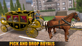 Horse Carriage Offroad Transport Game screenshot 5