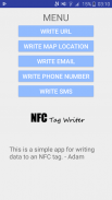 NFC Tag Writer screenshot 1