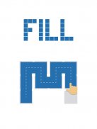 Fill - one-line puzzle game screenshot 3