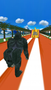 Gorilla Runner Free screenshot 1