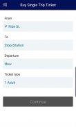 Sydtrafik mobile ticket screenshot 1