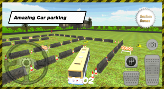 3 डी बस कार पार्किंग screenshot 11