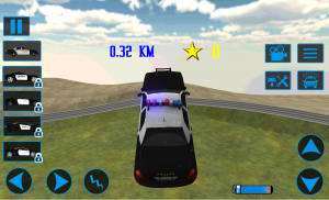 Polisi 3D mengemudi mobil screenshot 5