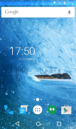 Surfing Live Wallpaper Theme screenshot 0