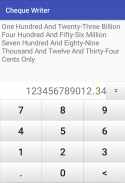Cheque Writer screenshot 1