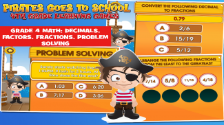 Pirate 4th Grade Games screenshot 3
