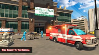 City Ambulance Rescue Driving Simulator screenshot 3