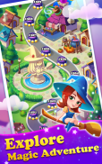 Gems Witch - Jewel Crush Adventure screenshot 2