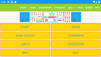 Bar10n Rummy - Brain Card Game screenshot 0