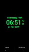 Digital Clock Live Wallpaper screenshot 2