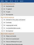 Glasgow Coma Scale(GCS) screenshot 1