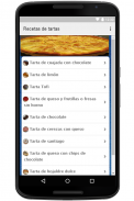 Recetas de Tartas Dulces screenshot 1