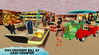 Supermarket Easy Shopping Cart Driving Games screenshot 4