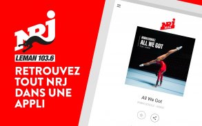 NRJ Léman : Radio, Podcasts, M screenshot 1