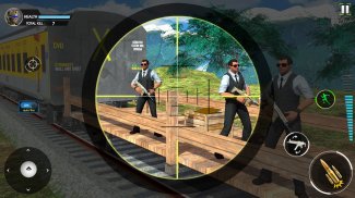 Train Shooter Rescue Missions: Offroad Train Games screenshot 3