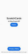 Scratch Cards Prank App screenshot 0