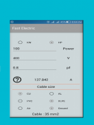 Fast electrical calculations screenshot 5