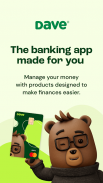 Dave - Banking & Cash Advance screenshot 0
