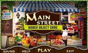 Main Street Free New Hidden Object Games screenshot 1