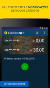 Créditos NFP - Nota Paulista screenshot 7