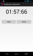 Notification Stopwatch screenshot 0