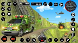 US Army Ambulance Game: Rescue screenshot 2